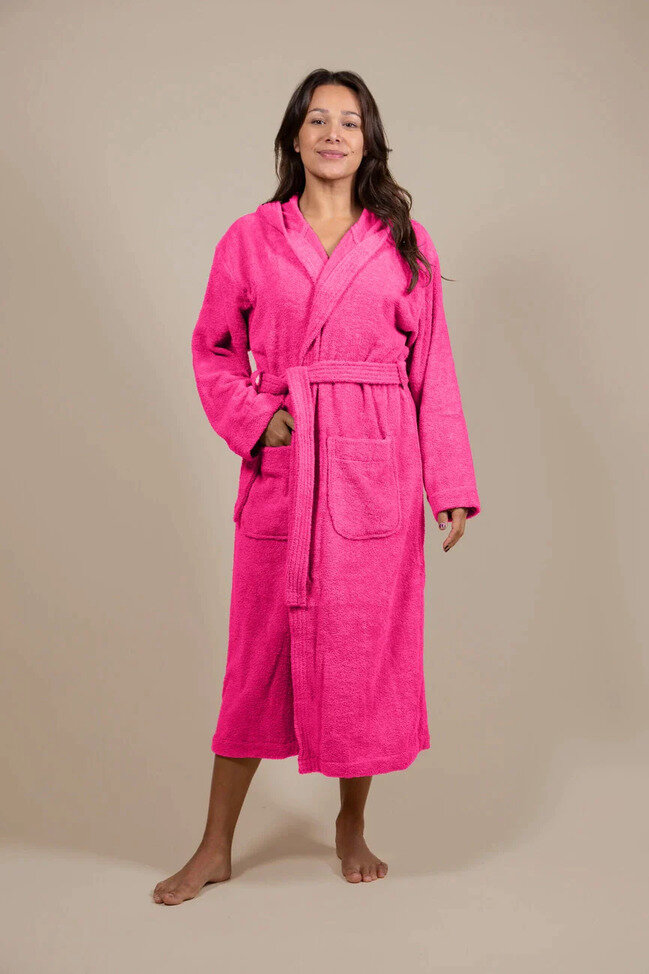 Albornoz de Rizo Fucsia para Mujer