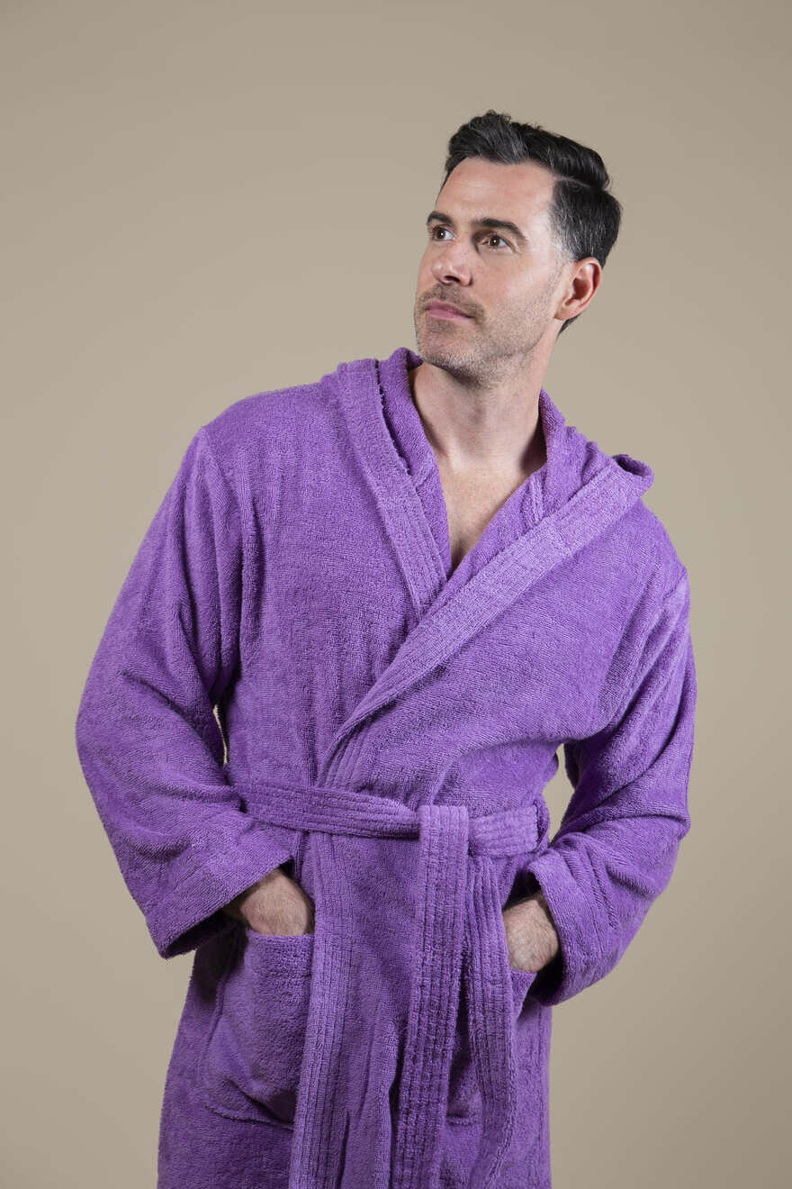 Albornoz de Rizo Morado para Hombre