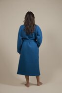 Albornoz Kimono Azul azur para Mujer