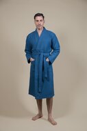 Albornoz Kimono Azul Azur para Hombre